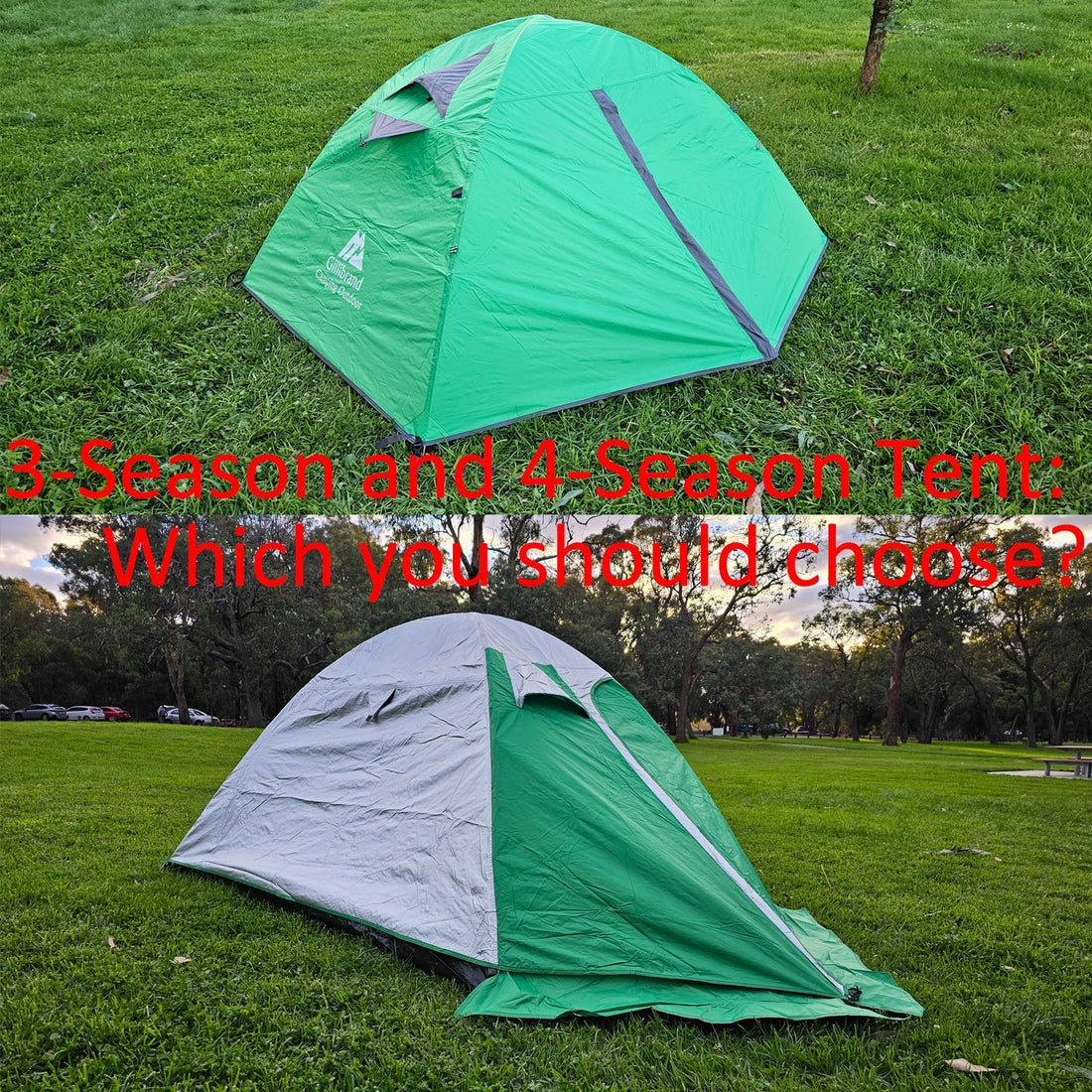 ๐ How to Choose Between a 3-Season and 4-Season Tent: Whatโs the Difference?