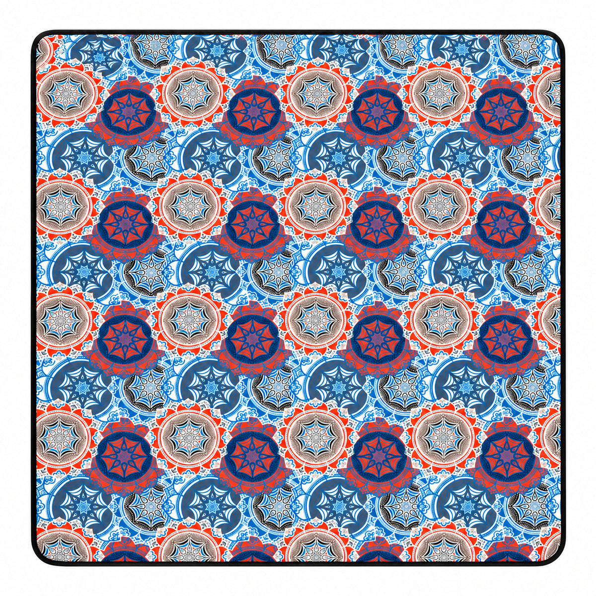 Ocean Mosaic Large Picnic Mat 200cm x 200cm
