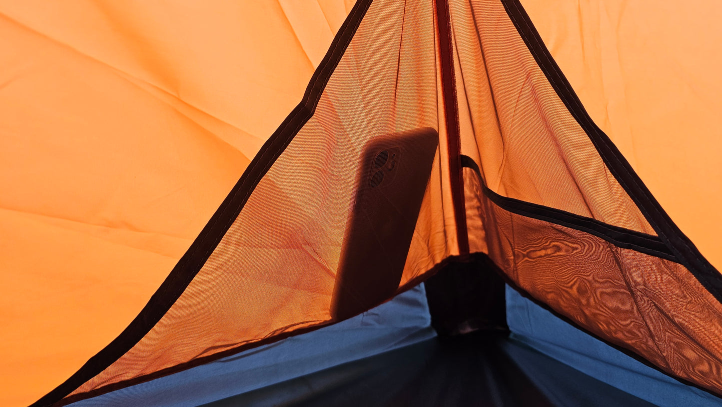 Moonta 1-2 Persons Tent (Orange)