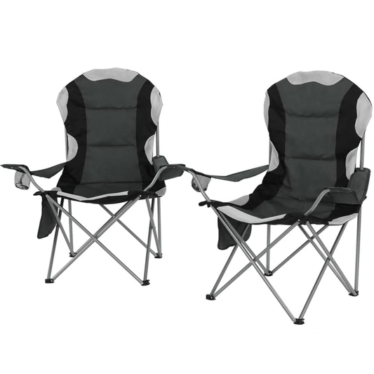 Set of 2 Essentials Comfort Camping Chairs