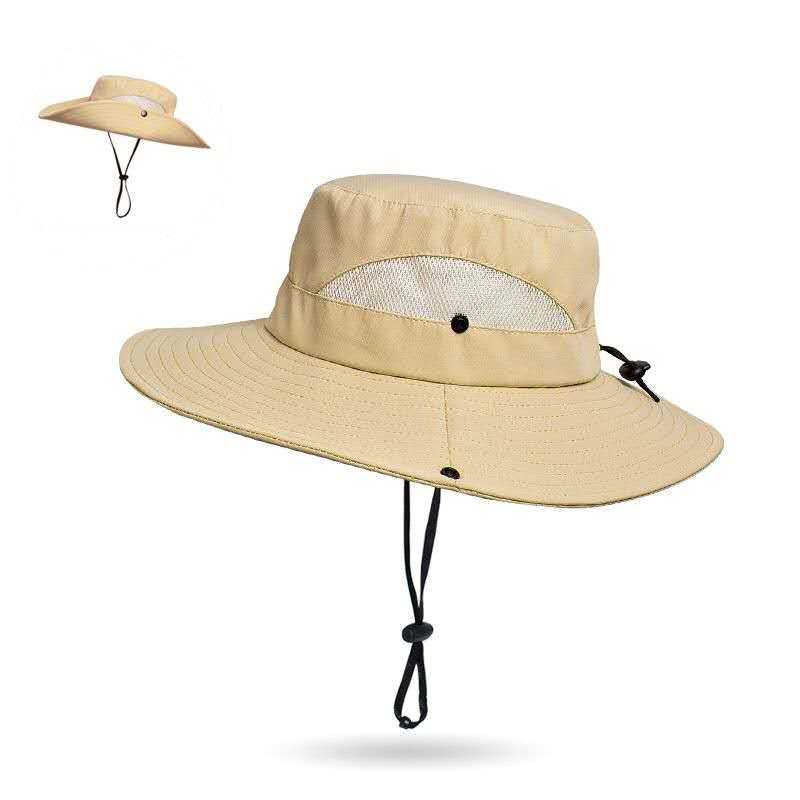 Wide Brim UV Protectio Bucket Fishing/camping Sun Hat