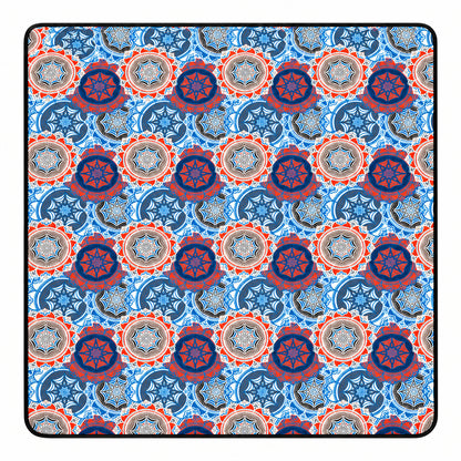 Ocean Mosaic Large Picnic Mat 200cm x 200cm