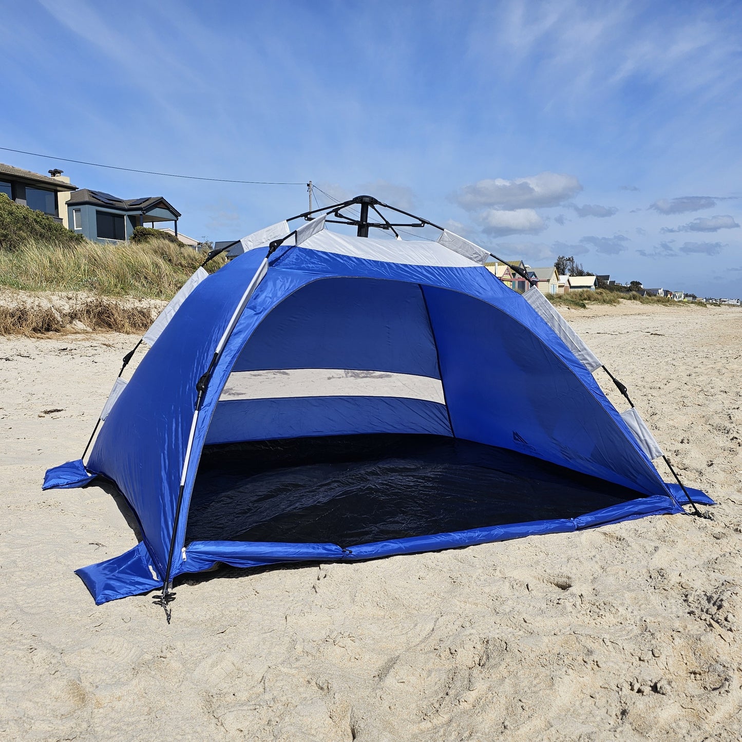 Macq 2 Persons instant beach/camping 2 in 1 Tent