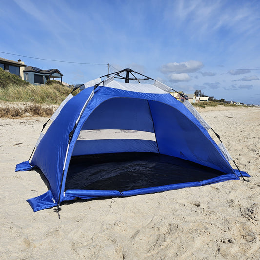 Macq 2 Persons instant beach/camping 2 in 1 Tent