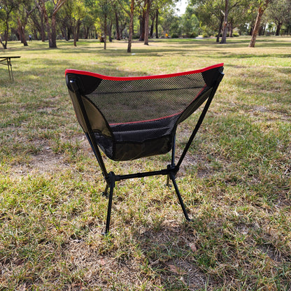 2 Lightweight portable camping chairs bundle
