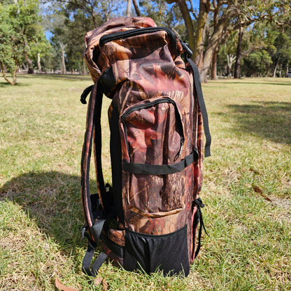 90L Camo Bush Adventure Hiking/Camping backpack