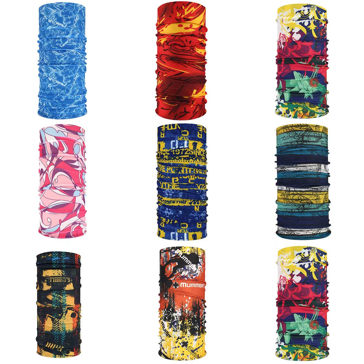 Neck Gaiter Summer Face Cover Scarf