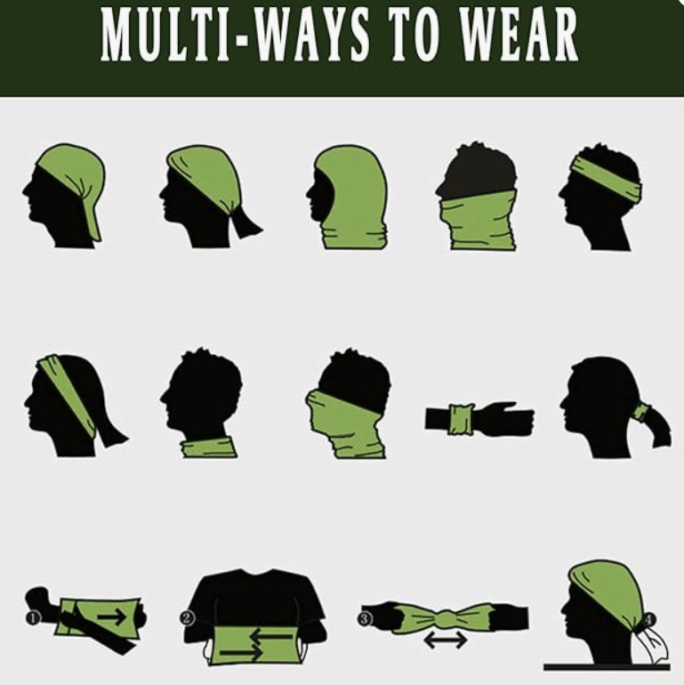 Neck Gaiter Summer Face Cover Scarf