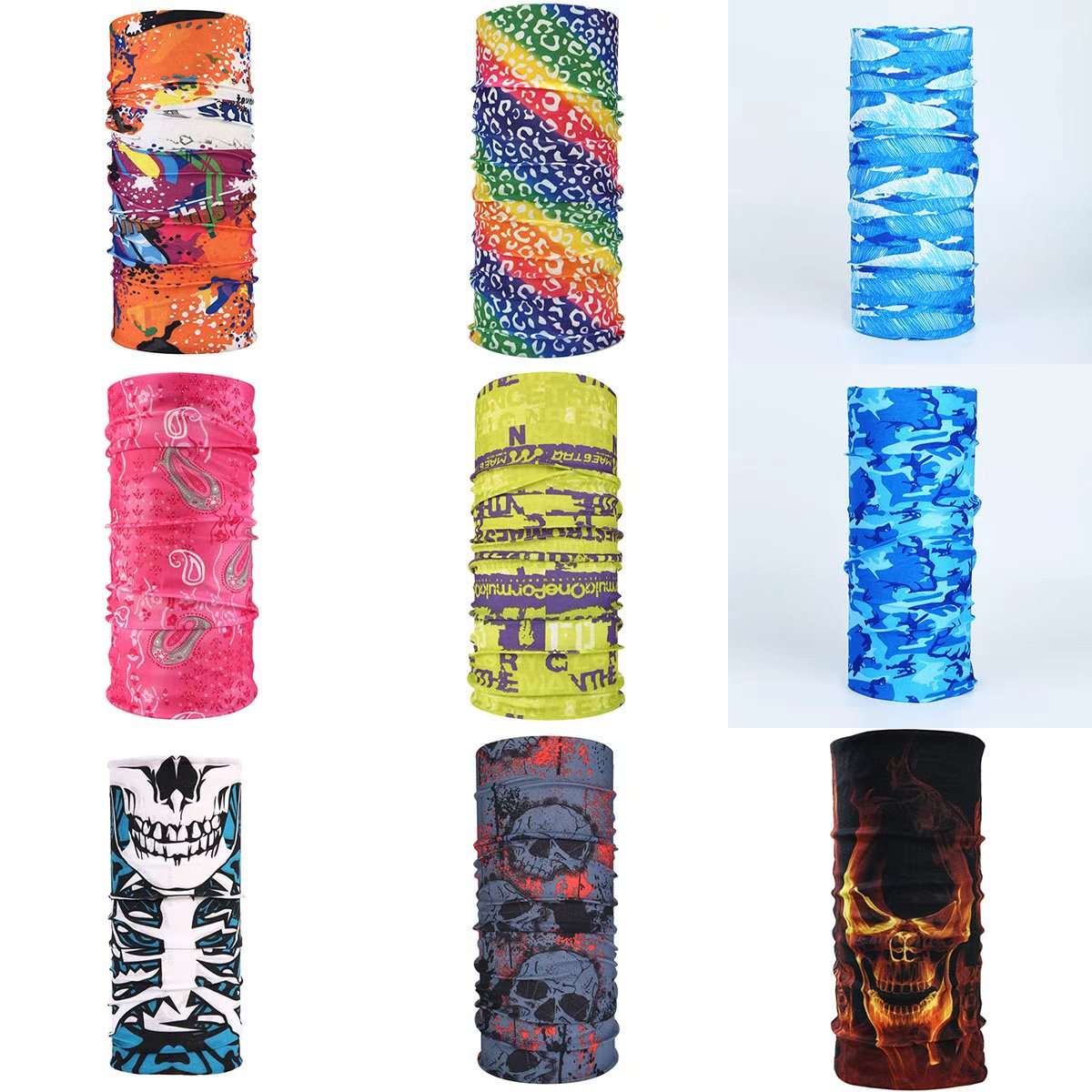 Neck Gaiter Summer Face Cover Scarf