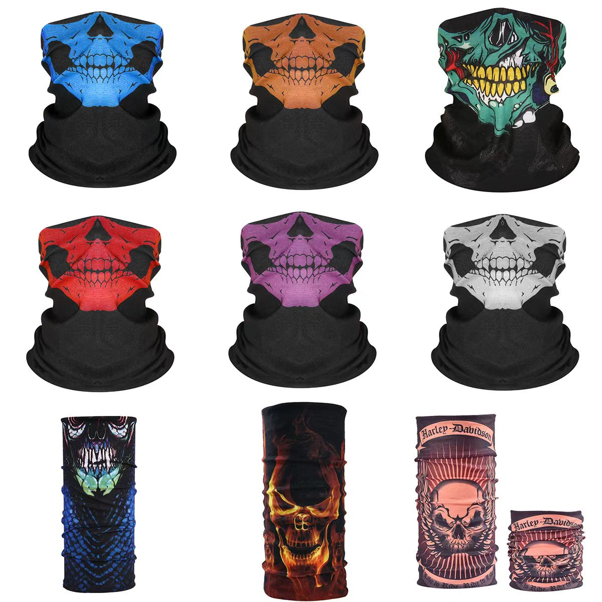 Neck Gaiter Summer Face Cover Scarf