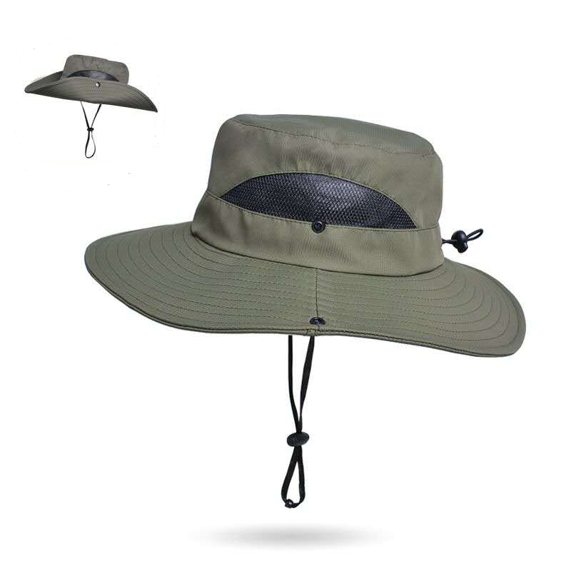 Wide Brim UV Protectio Bucket Sun Hat