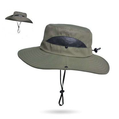 Wide Brim UV Protectio Bucket Fishing/camping Sun Hat