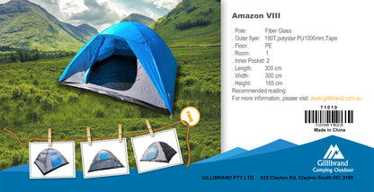 Amazon VIII 5–6 Person Family Camping Tent