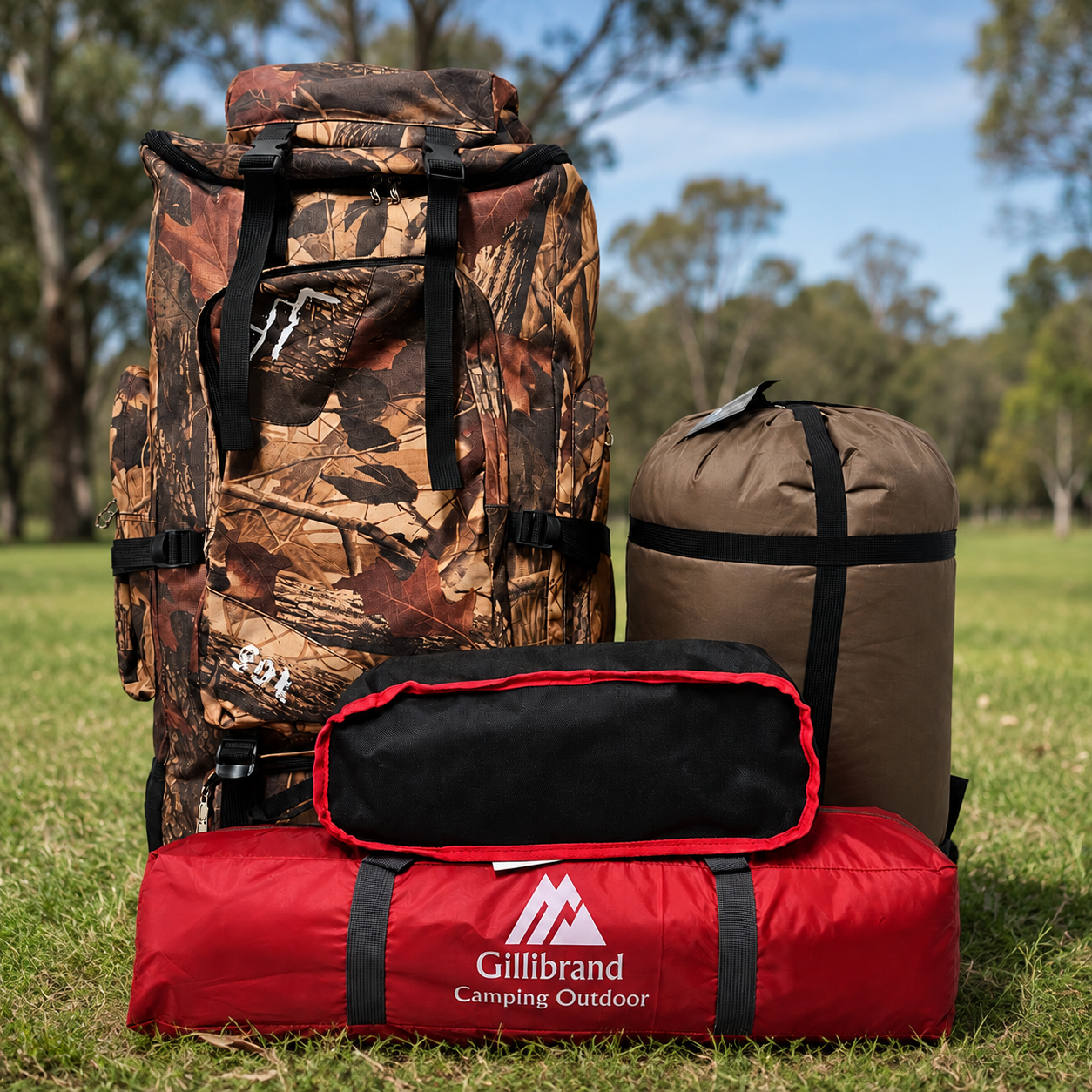 Spring 1 Person Bush Adventure Camping Pack