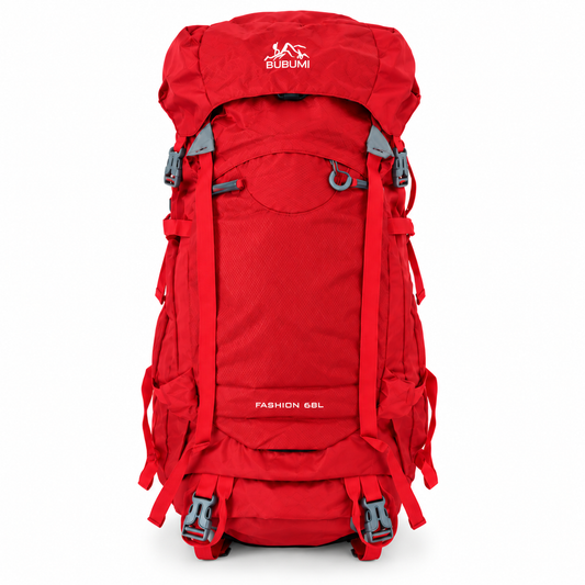 SummitTrail 68L Hiking Backpack with Rain Cover – Outdoor Travel Pack