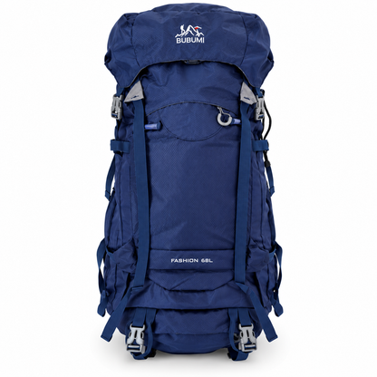 BUBUMI 68L Hiking Backpack with Rain Cover – Outdoor Travel Pack