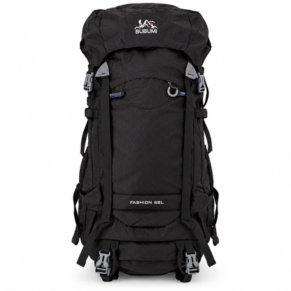 BUBUMI 68L Hiking Backpack with Rain Cover – Outdoor Travel Pack