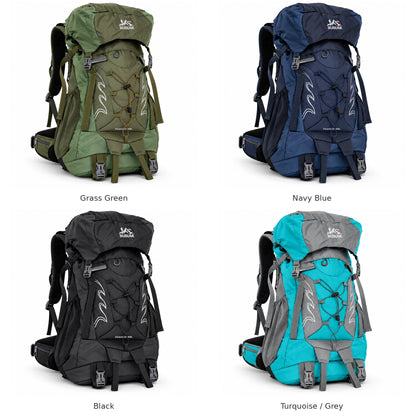 BUBUMI 68L Hiking Backpack with Rain Cover – Lightweight Camping & Travel Rucksack