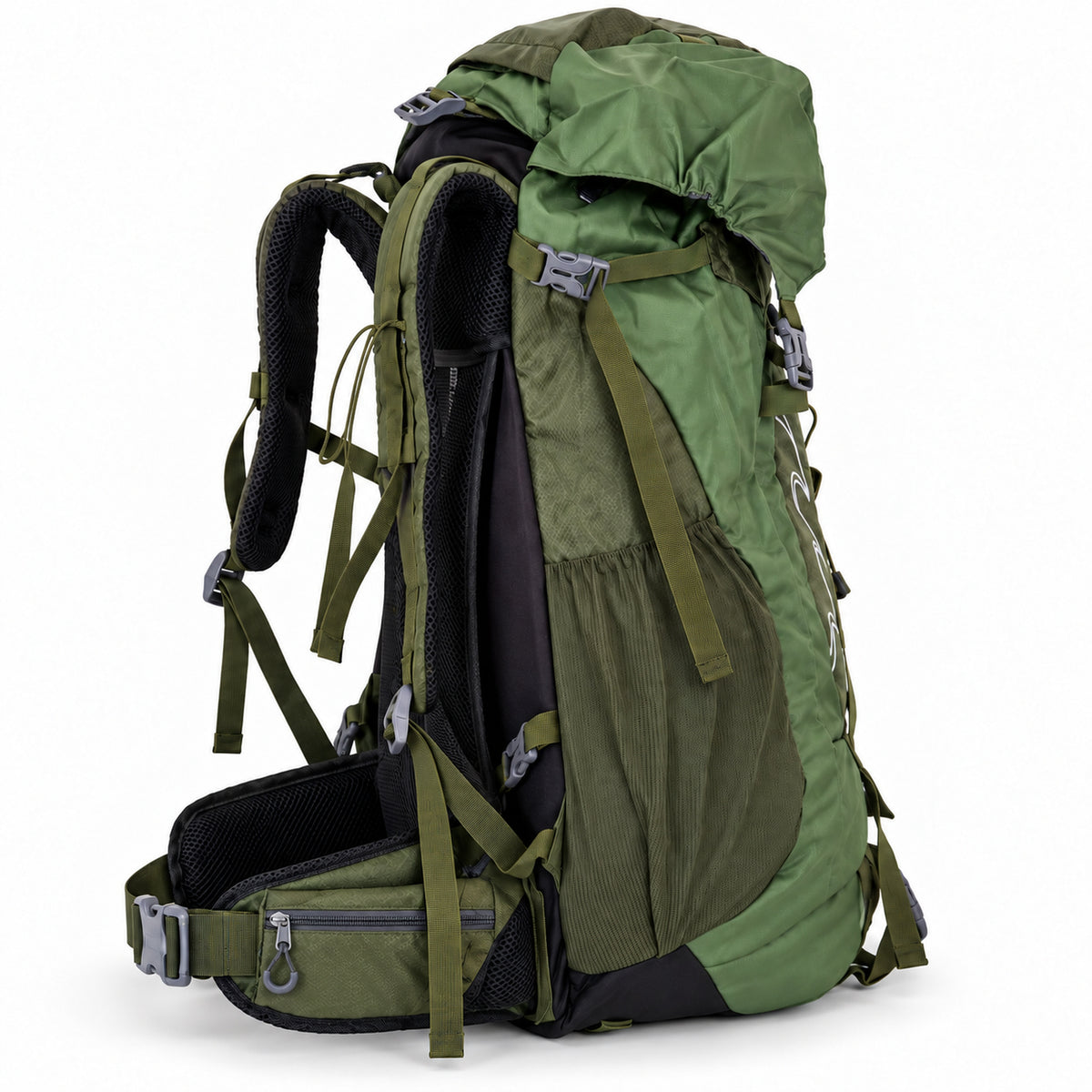 BUBUMI 68L Hiking Backpack with Rain Cover – Lightweight Camping & Travel Rucksack