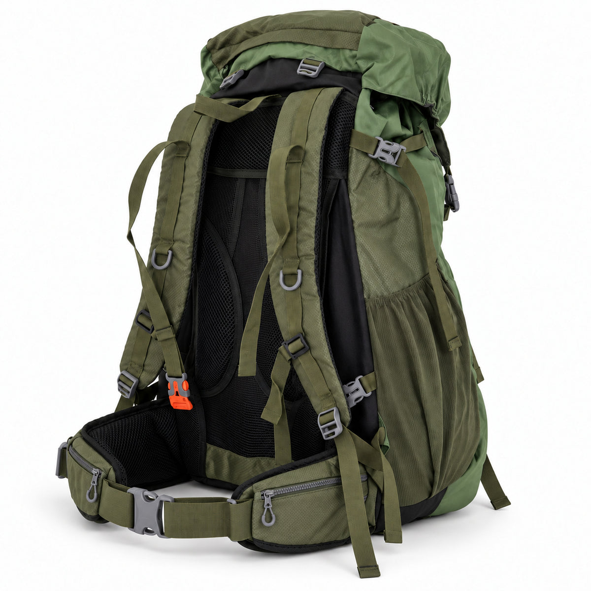 BUBUMI 68L Hiking Backpack with Rain Cover – Lightweight Camping & Travel Rucksack