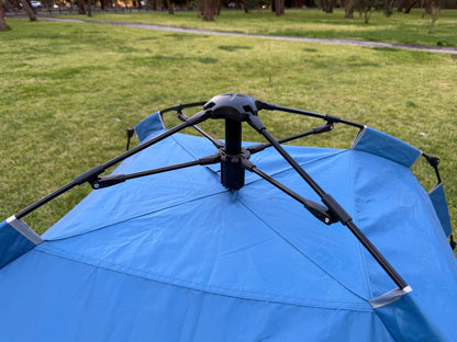 Barw 4 Persons instant beach/camping 2 in 1 Tent