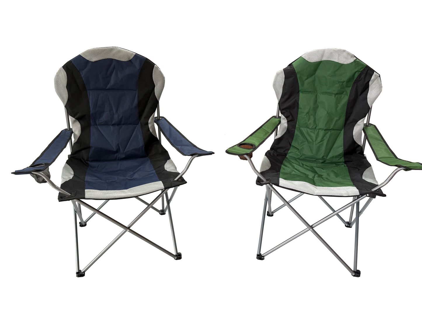 Set of 2 Essentials Comfort Camping Chairs