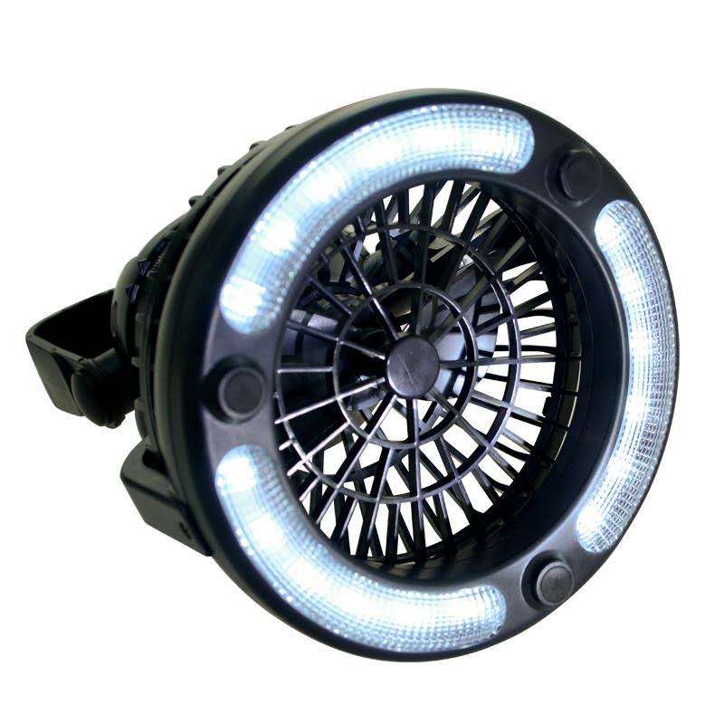 2 in 1 LED Light & Fan | Hook & Stand Mount